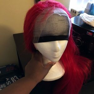 Brand New Red Full-Lace Wig 26 inch